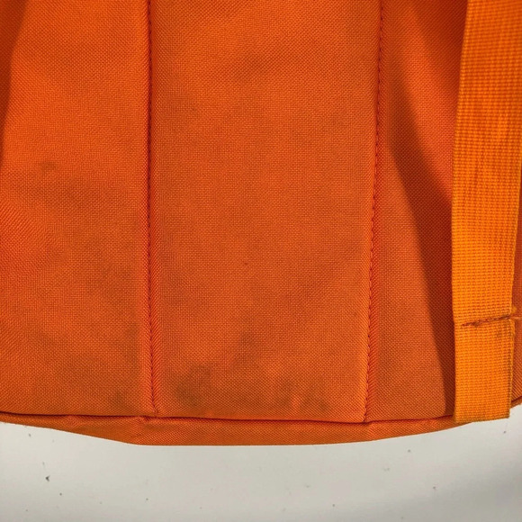 Distressed Herschel Supply backpack blue orange - Picture 4 of 6